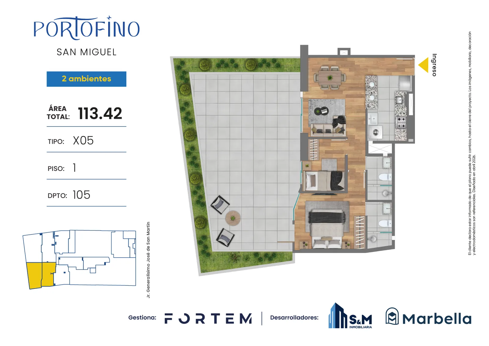 Modelo TD-X05
