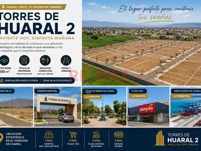 Terrenos En Huaral Desde 100M2