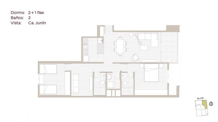 Modelo T01-B · Pisos 3, 5, 7, 9