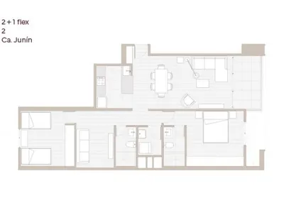 Modelo T01-B · Pisos 3, 5, 7, 9