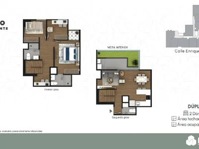 Departamento 2 dorm. 98.83 m²