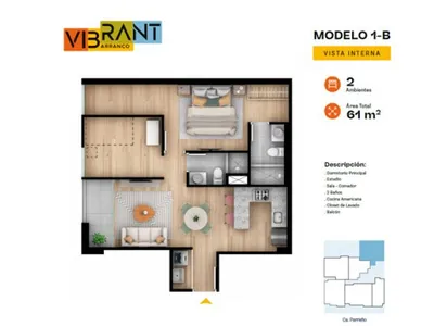 Modelo 1 · Pisos 10 al 18