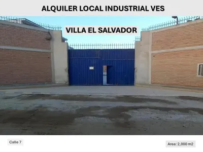 Alquiler de Local Industrial en Villa El Salvador - Lima 0 Dormitorio 