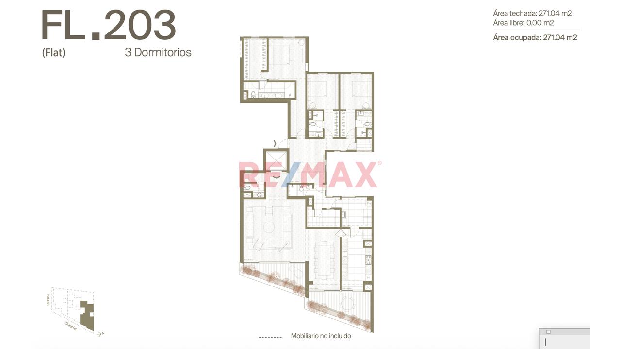 Flat De Lujo En San Isidro Cerca Al Golf | 271 M² Y Terraza Con Parrilla