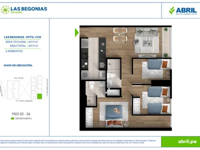 Modelo LB-I-X10 · Pisos 2 al 26
