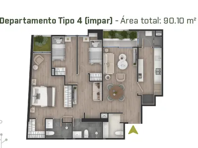 Modelo TIPO 04-PISO IMPAR