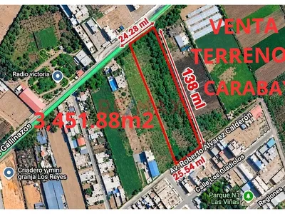 Venta Terreno Carabayllo 3,451.88M2