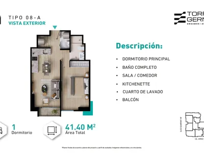 Modelo P4-P18-X08 · Pisos 4, 5, 6