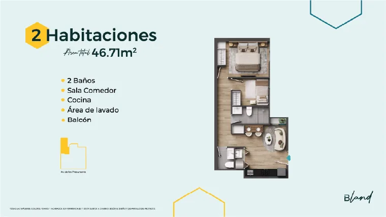 Modelo X03 · Pisos 5 al 23