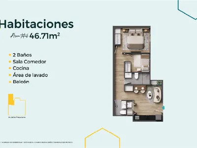 Modelo X03 · Pisos 5 al 23