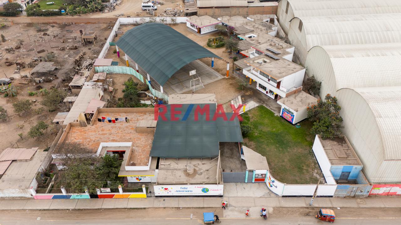 Se Vende Colegio En Puente Piedra – Excelente Oportunidad De Inversión 3854 Mts2 Total Y 1622 Mts2 Construida