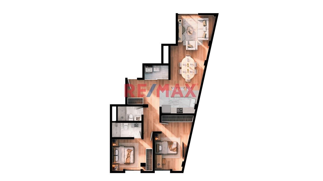 Departamento En Pre Estreno En 2Do Piso