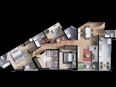 Departamento en venta · Cayma · 127 m², 4 dorm.