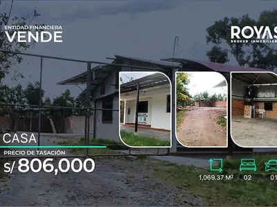 Venta de Casa en Moyobamba 2 Dormitorios