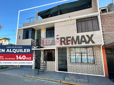 Casa De 02 Pisos En Alquiler | Solo Empresas | El Porvenir (Nazca)