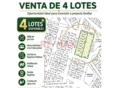 Terrenos De Oportunidad En Zona De Desarrollo
