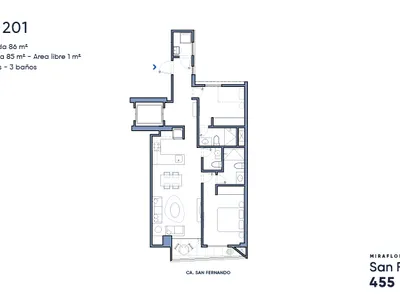 Modelo Flat 201