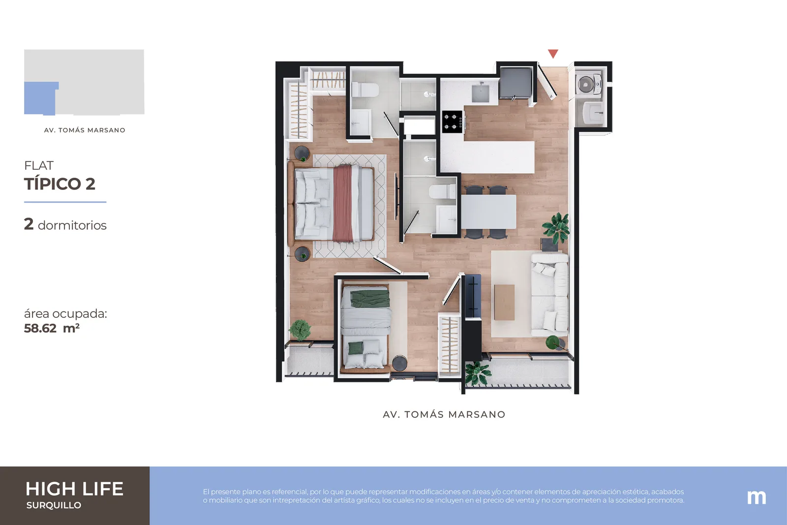 Modelo Flat Típico 2