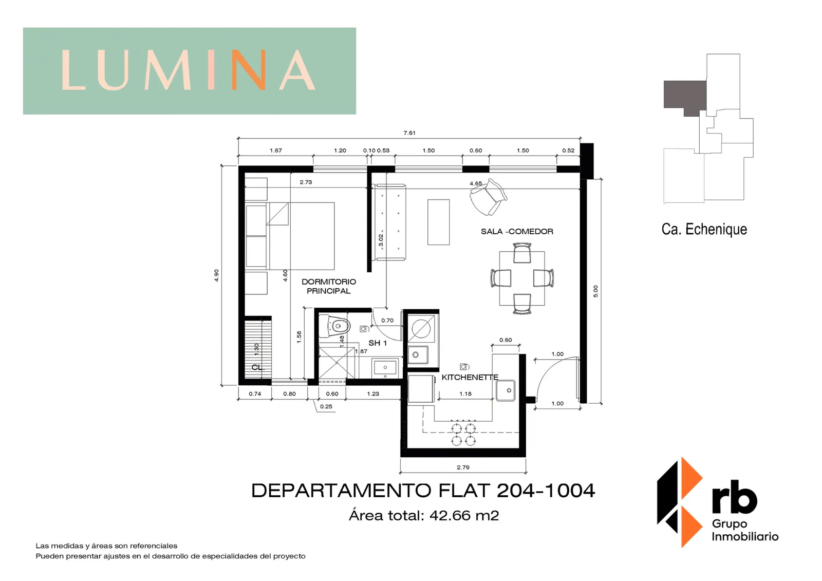 Modelo TIPO 4 · Pisos 2 al 10