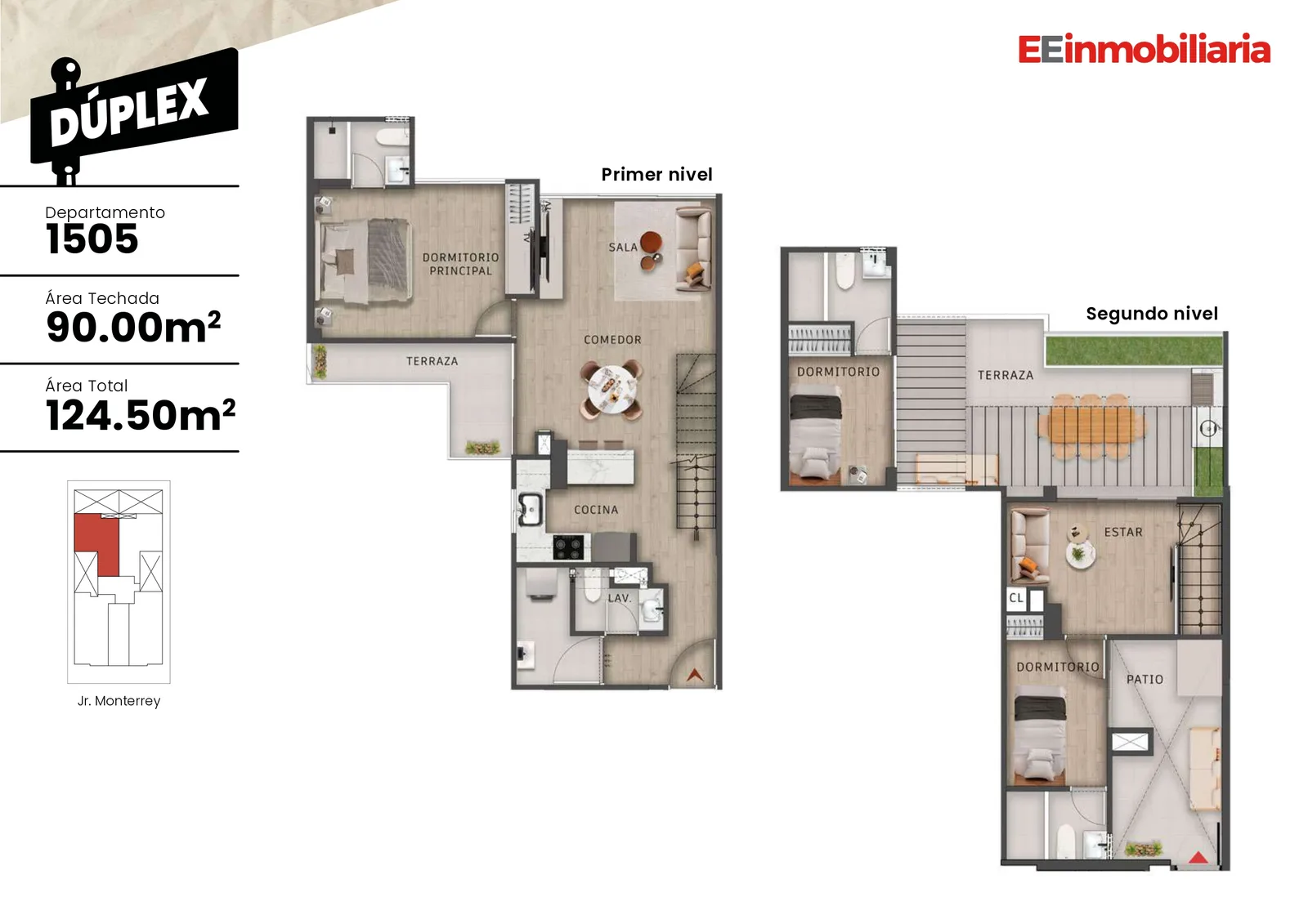 Modelo Duplex 1505