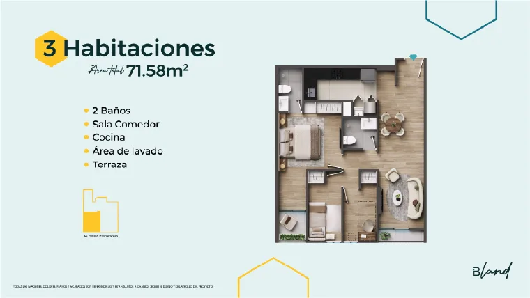 Modelo X01 · Pisos 5 al 23