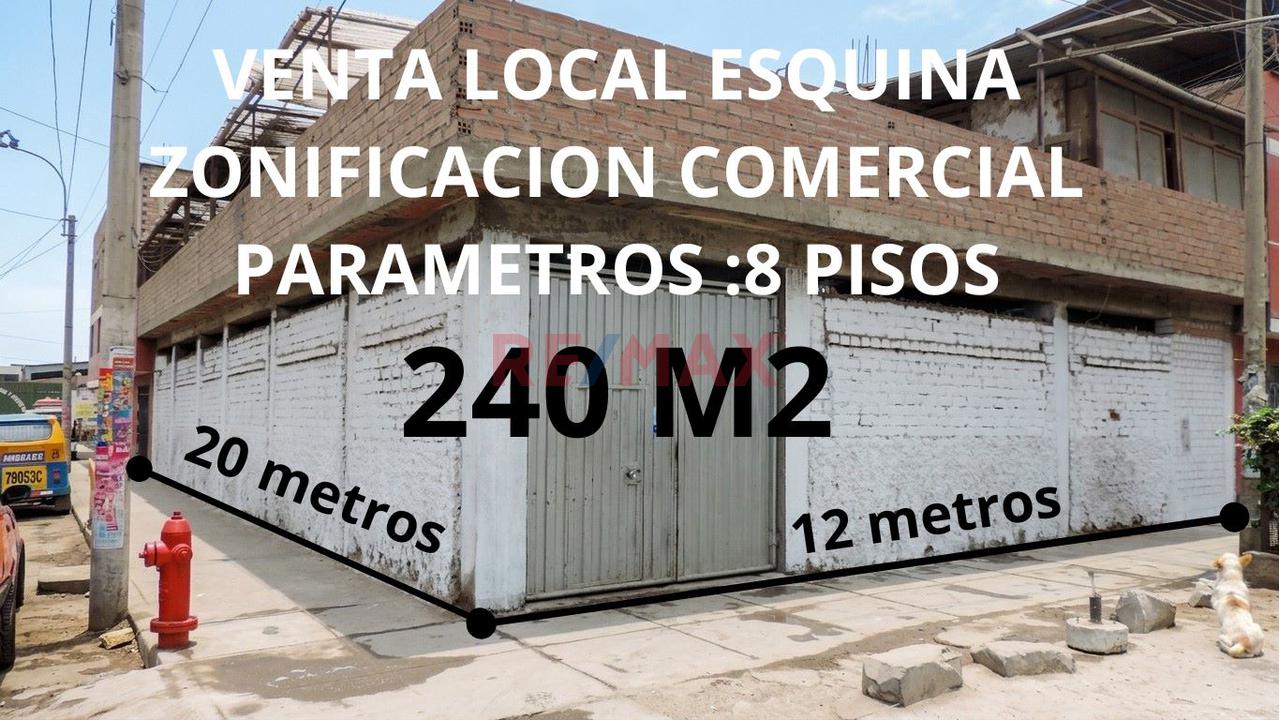 Se Vende Local Comercial 240M2 San Juan De Miraflores