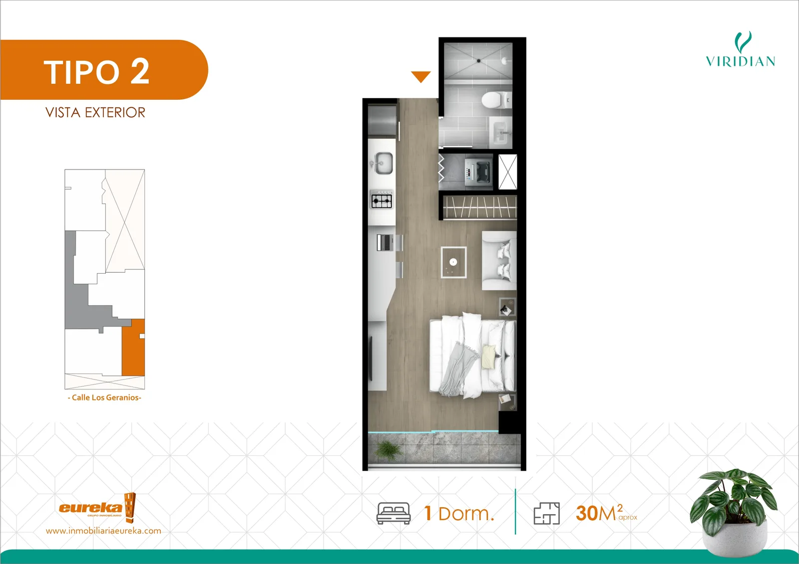 Modelo Tipo 2 · Pisos 5 al 22