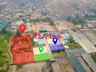 Oportunidad Venta De Terreno Industrial En Pachacamac A 1 Cdra De Canal 4