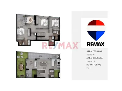 Venta Duplex En Estreno Con Patio En Miraflores