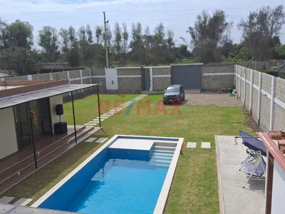 Casa + Piscina En Venta 1000 M2 Monsefu Chiclayo