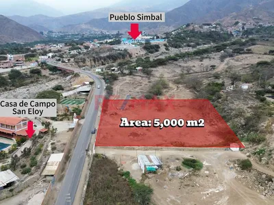 Venta De Terreno De 5000 M2 Al Costado Del Proyecto Aire Simbal