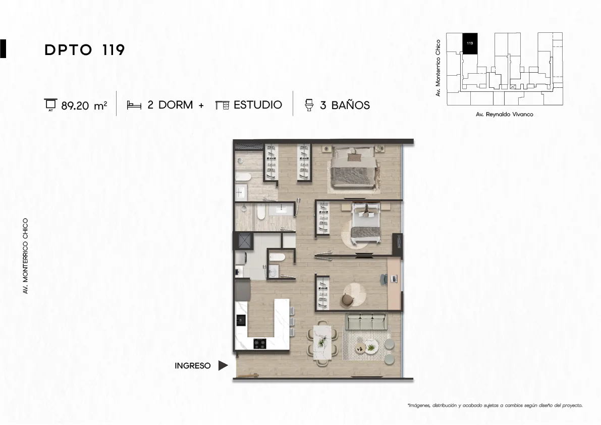 Modelo DPTO. 119