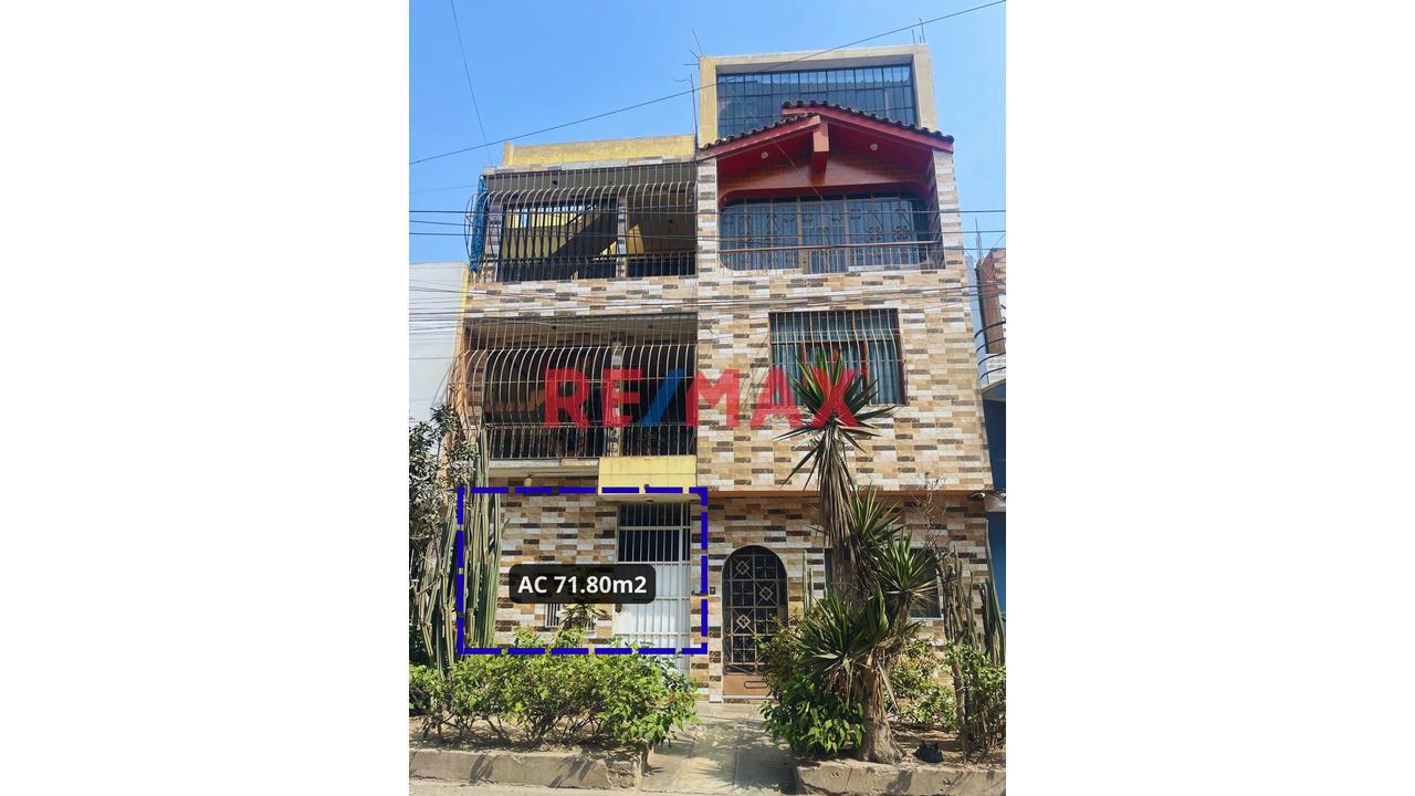Vendo Departamento En 1Er Piso Frente A Parque – Smp | Us$52,000