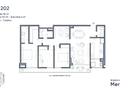Modelo Flat 202