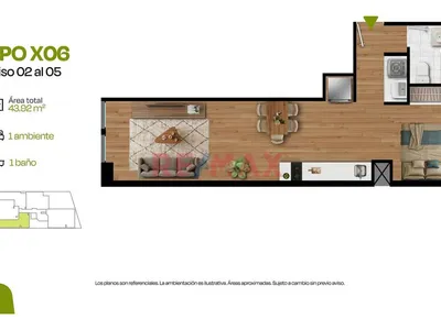 Venta Departamento Loft Proyecto Exclusivo En Cristobal De Peralta- Valle Hermoso