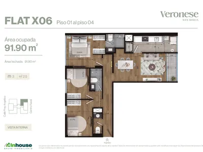 Modelo x06 · Pisos 2 y 4