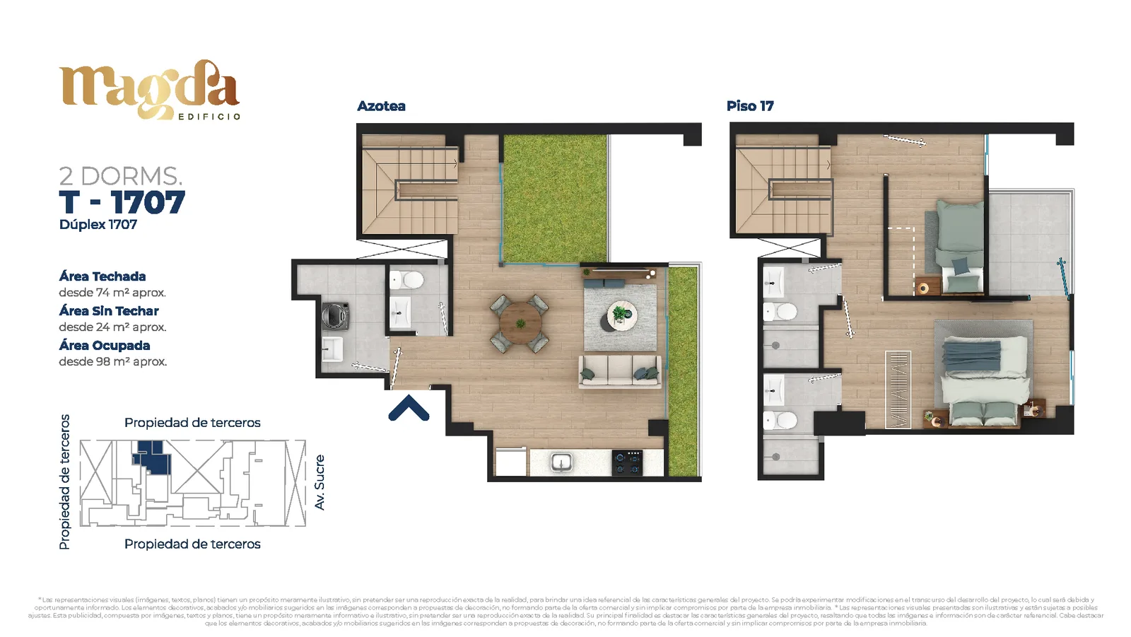 Modelo DÚPLEX 1707