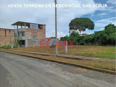 Venta Terreno En Residencial San Borja En La Banda De Shilcayo A 10 Mnts Tarapoto