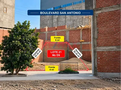 Se Vende Terreno Comercial En El Boulevard San Antonio
