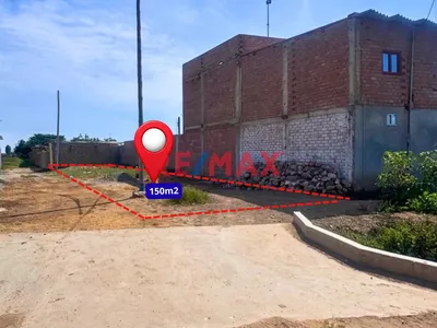 Oportunidad De Inversion -Se Vende Terreno 150M2 Caserio El Palmo - Cerca Al Colegio Chino