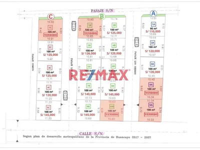 🏡 Terreno De 100 M² Con Frente Directo A Calle | El Tambo