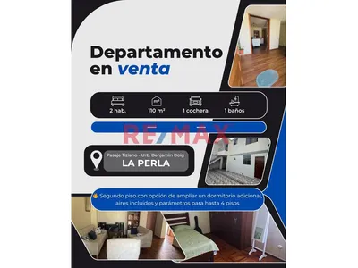 🏡 Departamento Independiente + Aires En Venta – La Perla