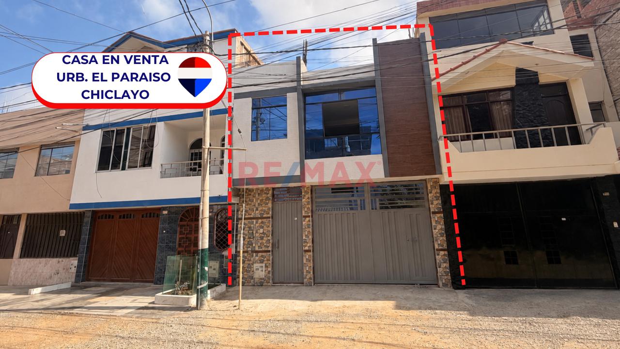 Casa En Venta Dos Pisos - Urbanizacion El Paraiso - Chiclayo