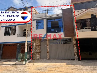 Casa En Venta Dos Pisos - Urbanizacion El Paraiso - Chiclayo