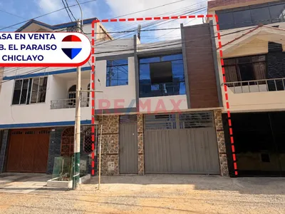 Casa En Venta Dos Pisos - Urbanizacion El Paraiso - Chiclayo