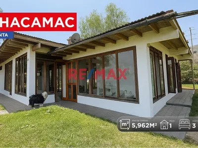 Casa De Campo En Venta En Pachacámac Con Amplio Terreno Ideal Para Inversión O Retiro