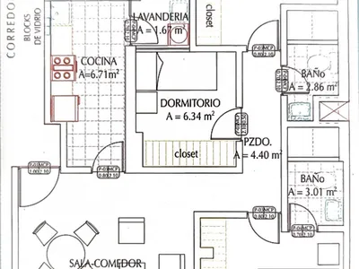 Alquilo Departamento La Calera de Monterrico-Surquillo S/ 2,300 + 230 Mantto/mes