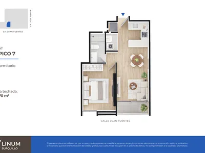Modelo FLAT TÍPICO 7 · Pisos 2 al 23