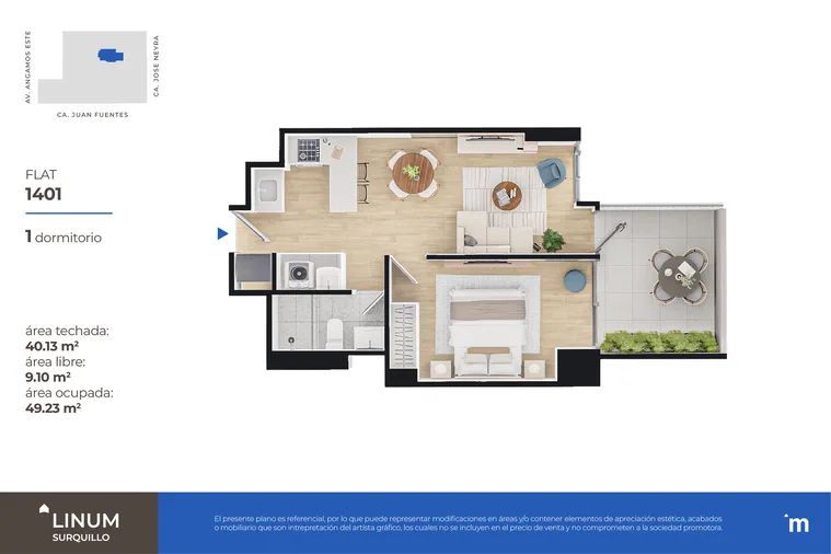 Modelo FLAT 1401