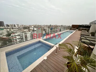 Alquilo Minidepartamento De Estreno 42M2 Miraflores